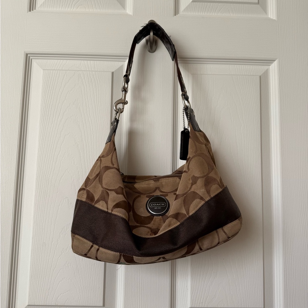 Coach Brown Shoulder Bag